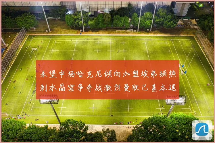 米堡中场哈克尼倾向加盟埃弗顿热刺水晶宫争夺战激烈曼联已基本退出竞争